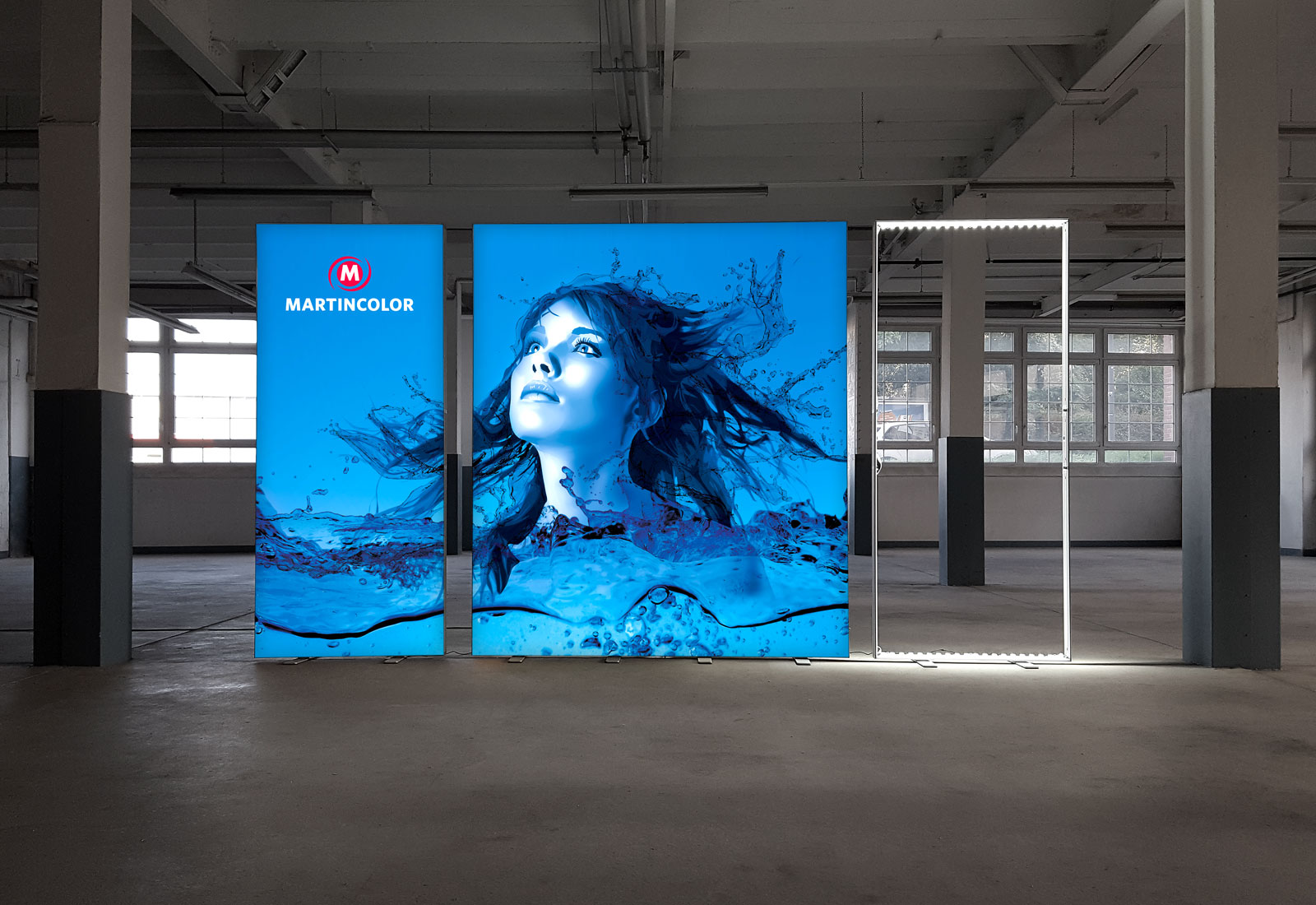 ALU LightUp Messestand einzeln ALU LightUp Messestand einzeln