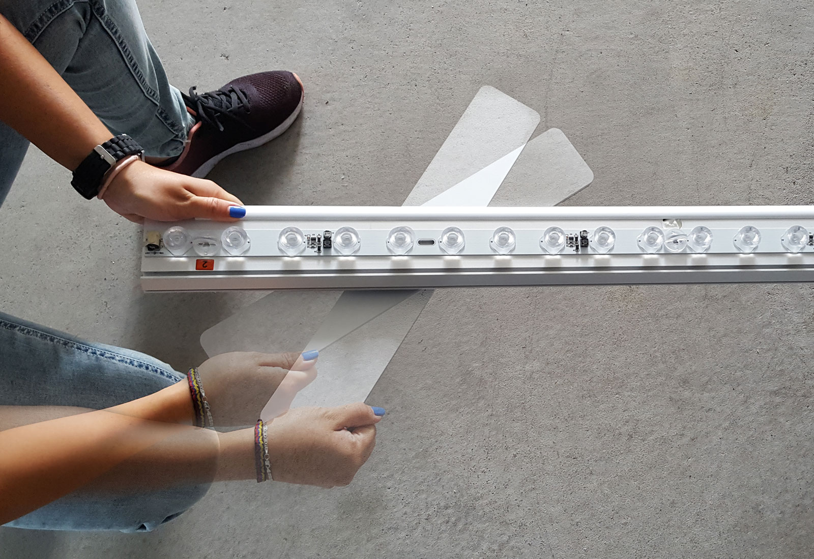 ALU LightUp Füsse ALU LightUp Füsse