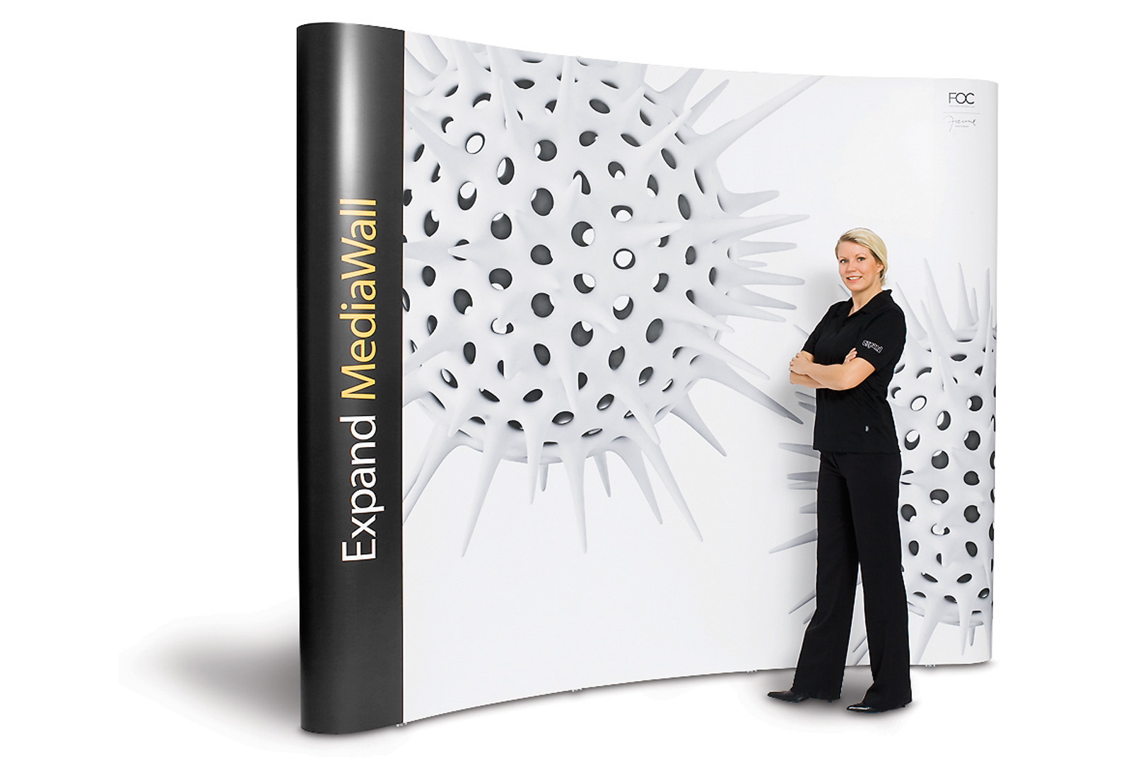 Expand MediaWall gebogen Expand MediaWall gebogen