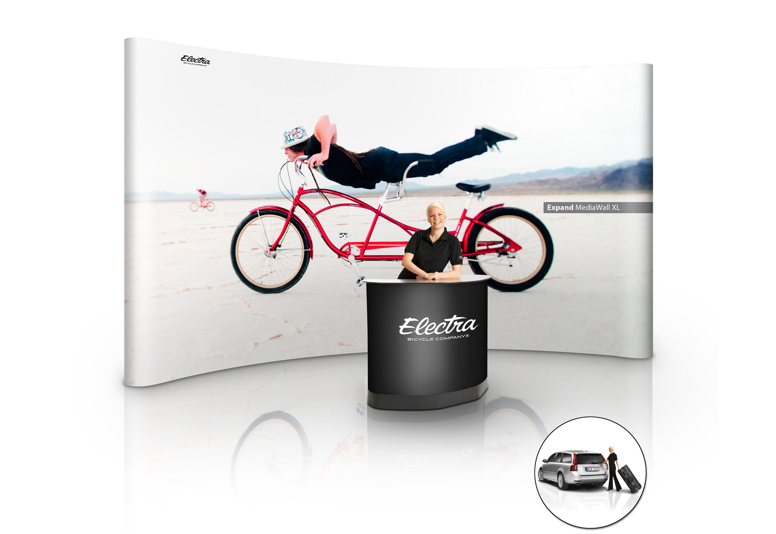 Expand MediaWall XL mit Theke