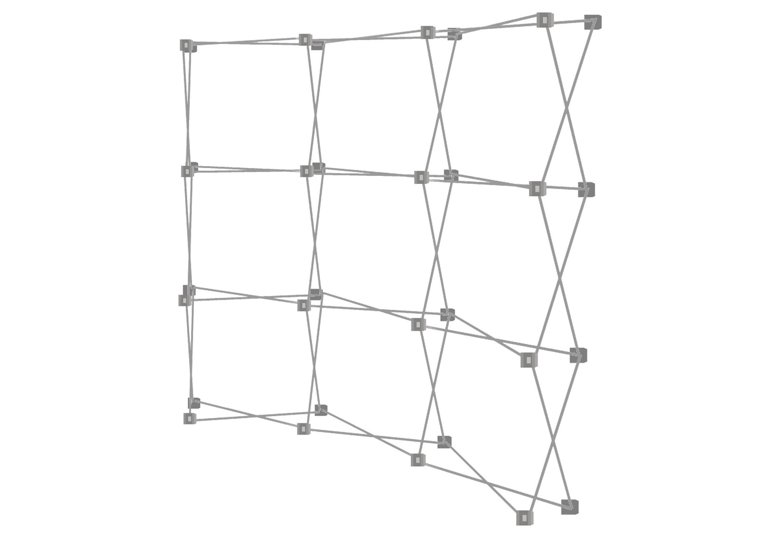 Expolinc PopUp Magnetic scissor lattice system Expolinc PopUp Magnetic scissor lattice system