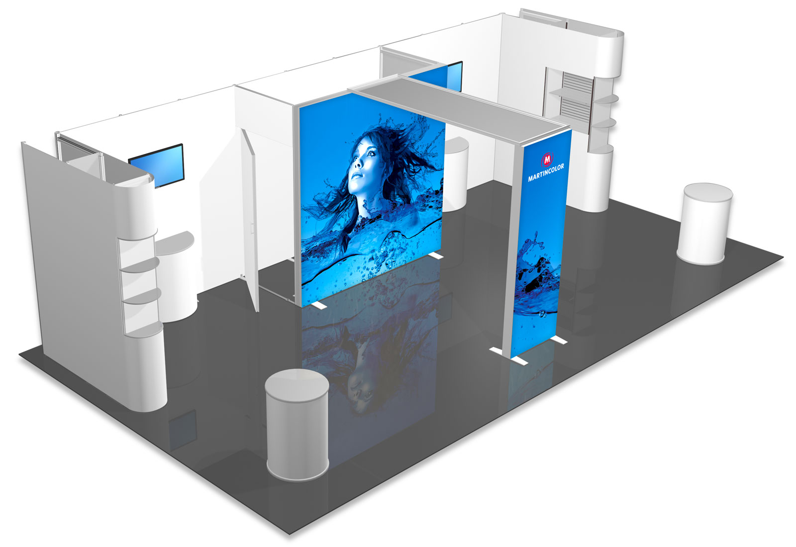 Messestandlösungen Beispiel Messestandlösungen