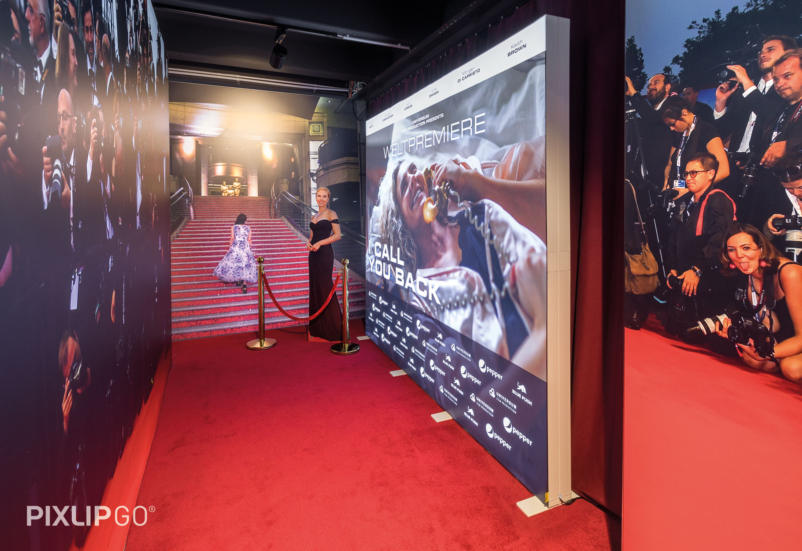 PIXLIP GO Leuchtwand Beispiel PIXLIP GO Leuchtwand Beispiel