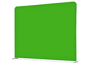 Greenscreen back wall