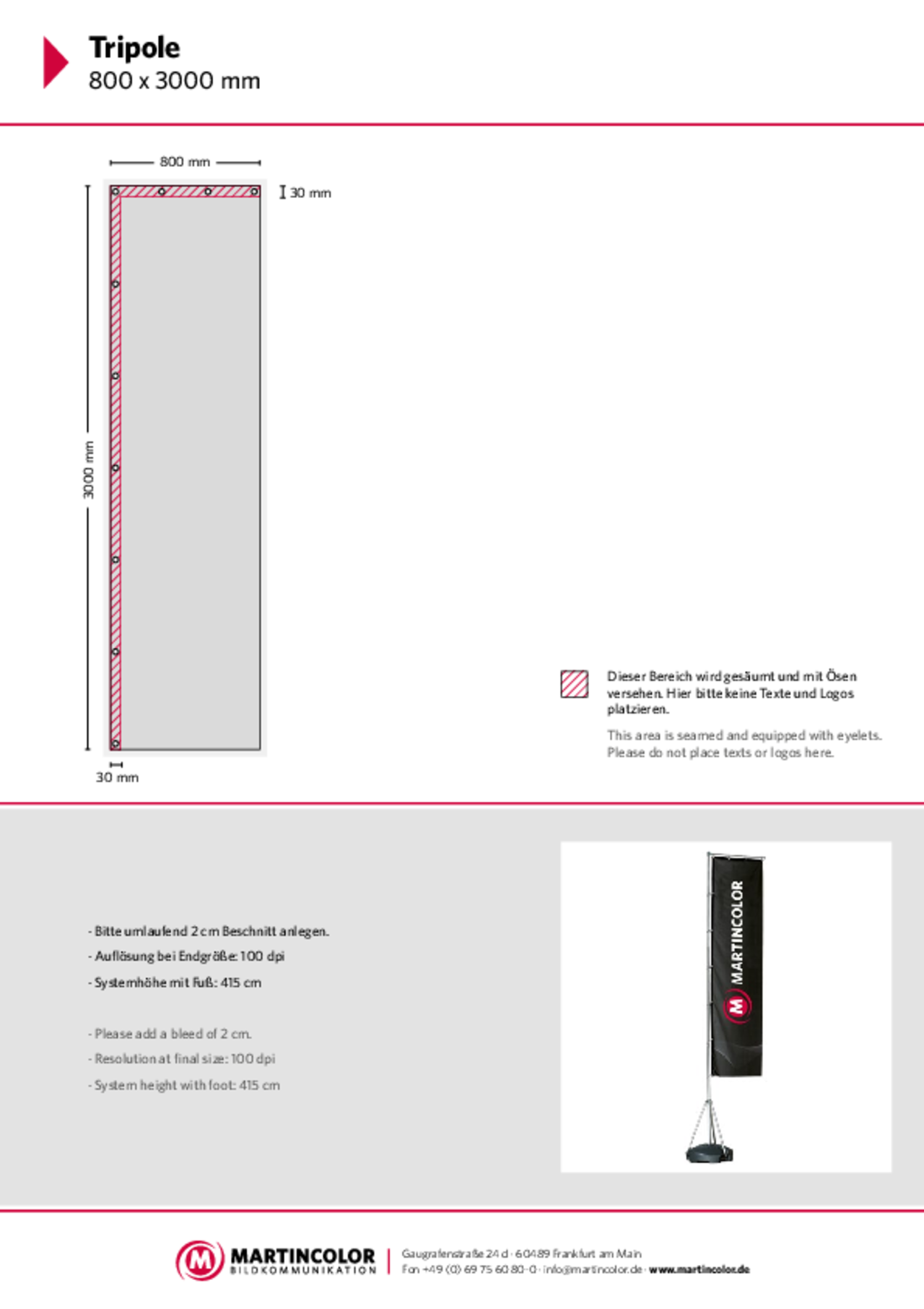 Tripole data sheet PDF 