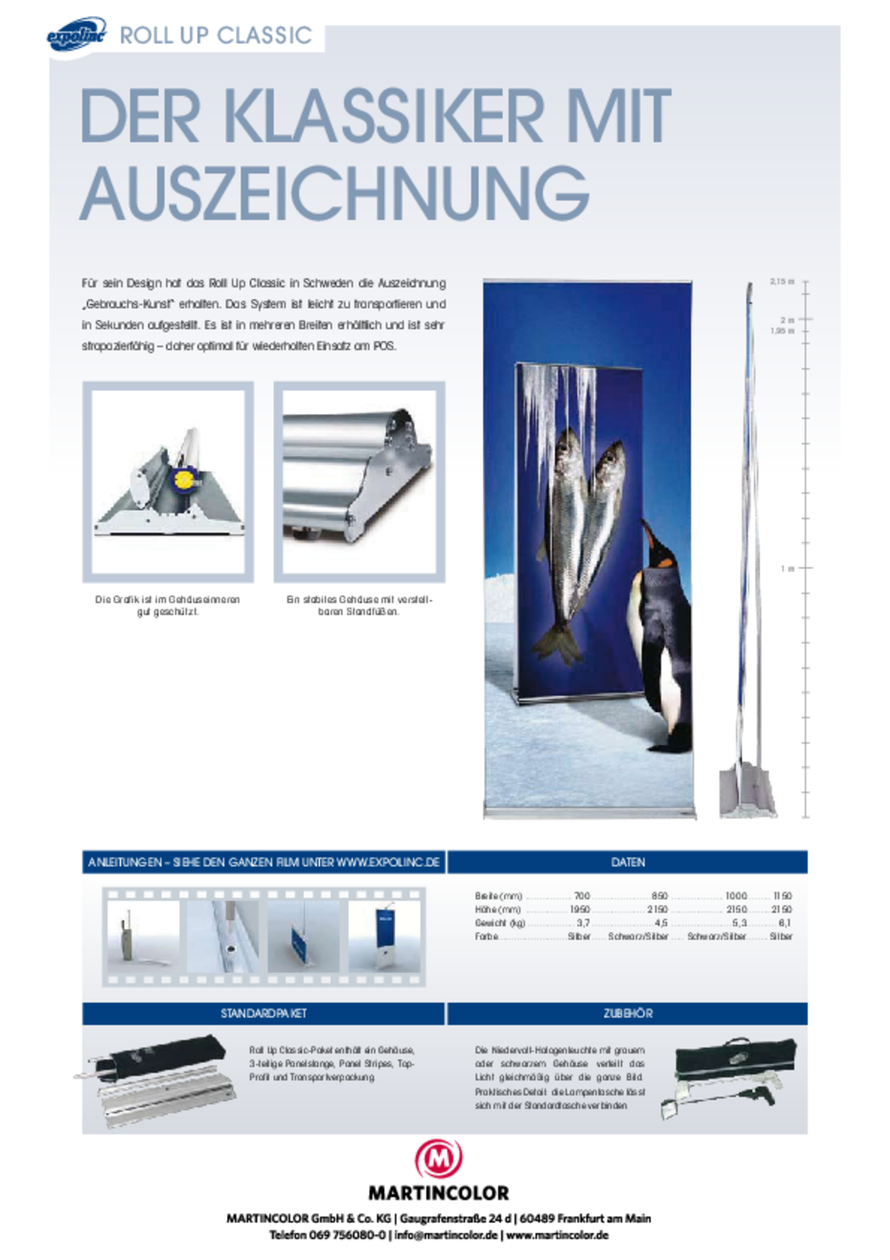 RollUp Classic Expolinc Prospekt PDF