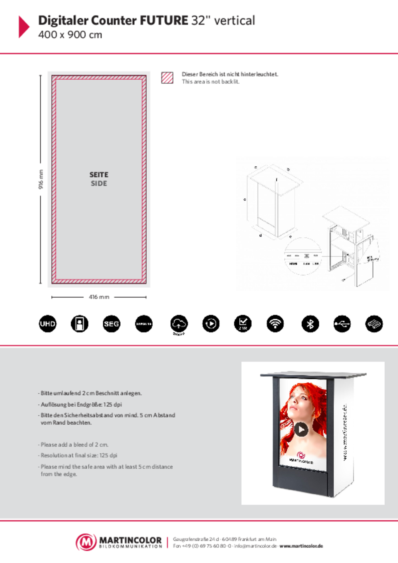 Digitaler Counter FUTURE Datenblatt PDF