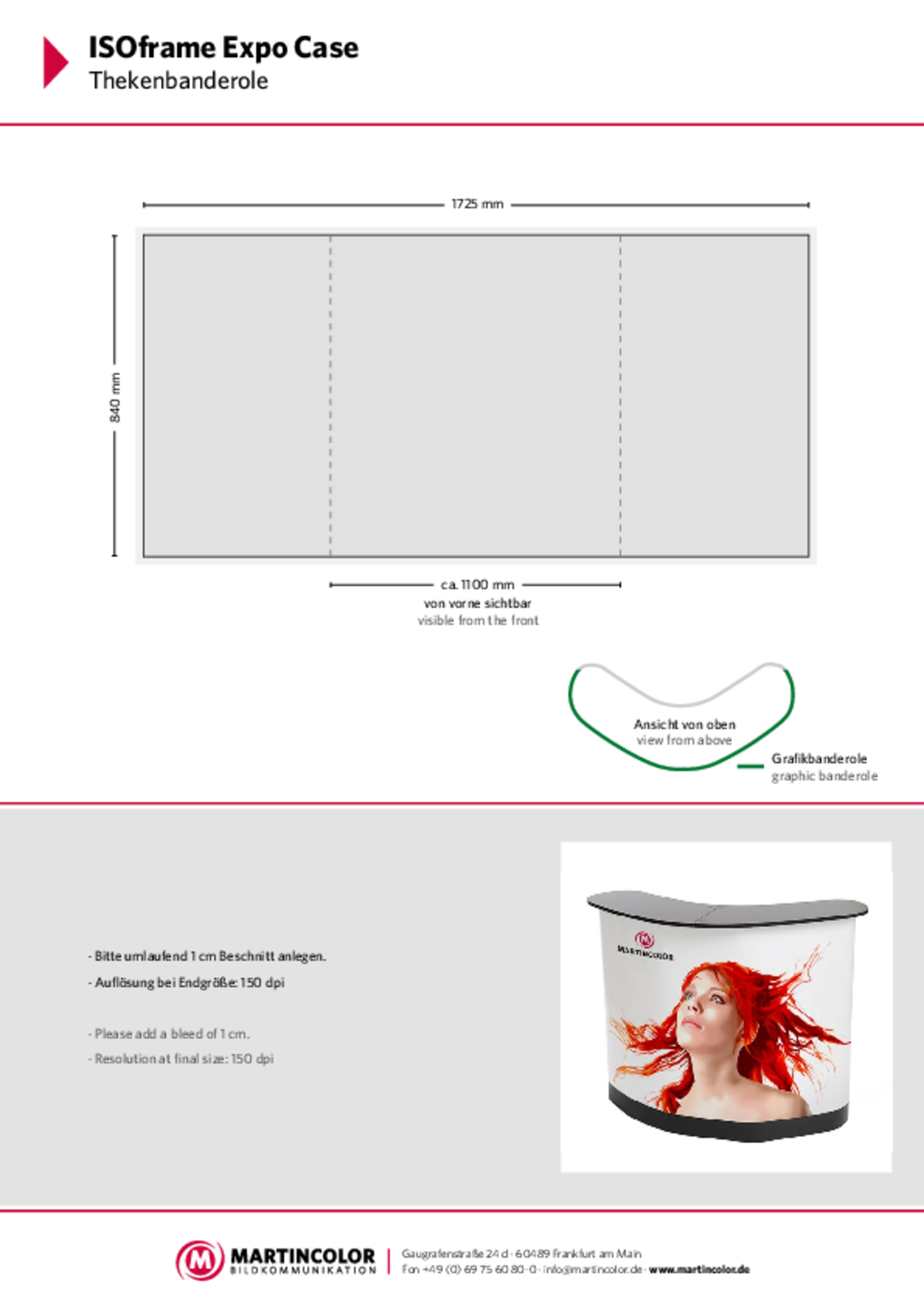 ISOframe Expo Case data sheet PDF