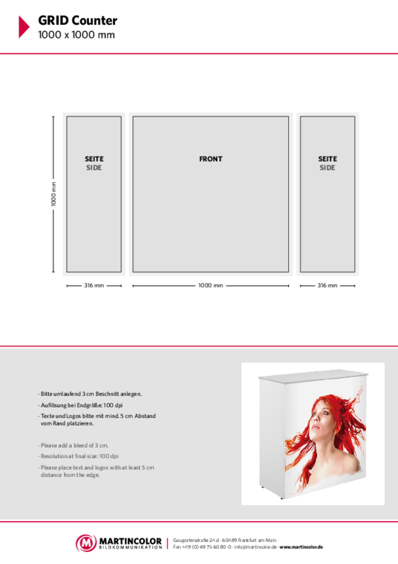 GRID Counter Datenblatt PDF