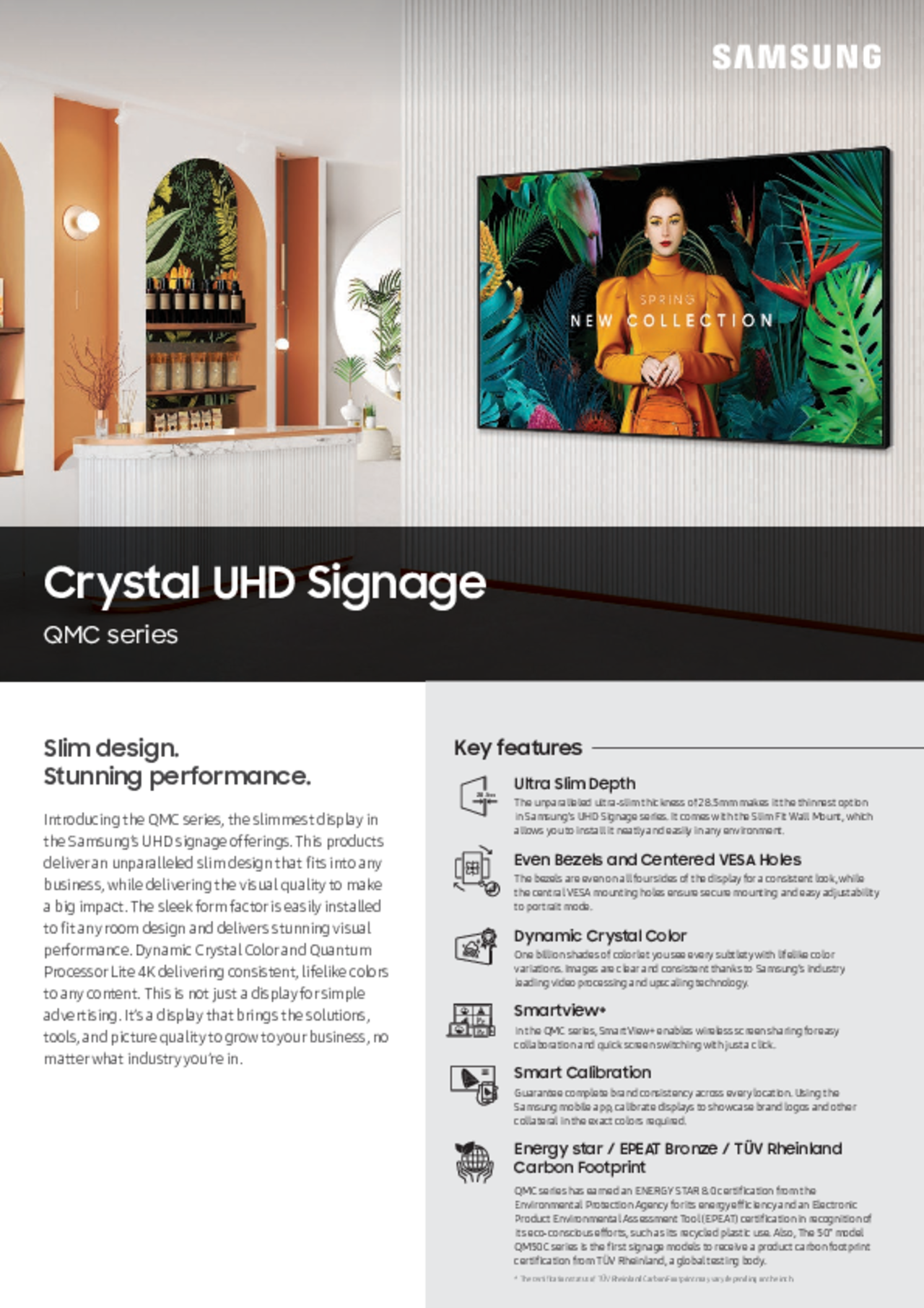 Samsung Monitor Datenblatt PDF