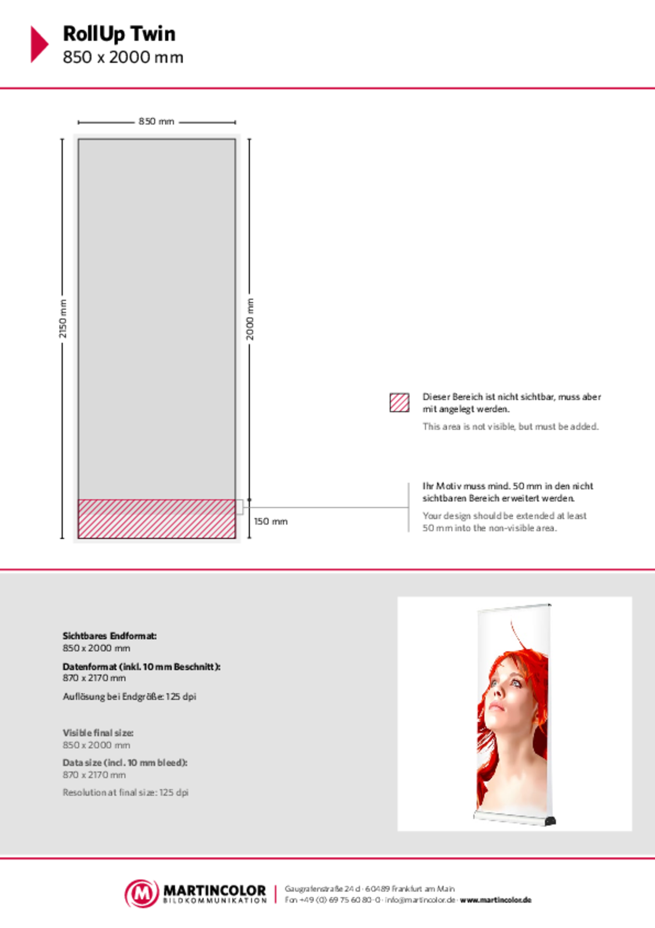 RollUp Twin Datenblatt PDF