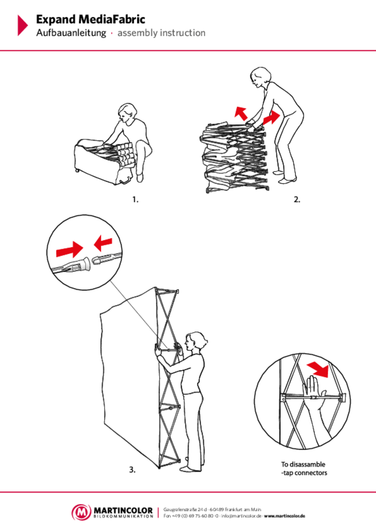 Expand MediaFabric Aufbauanleitung PDF