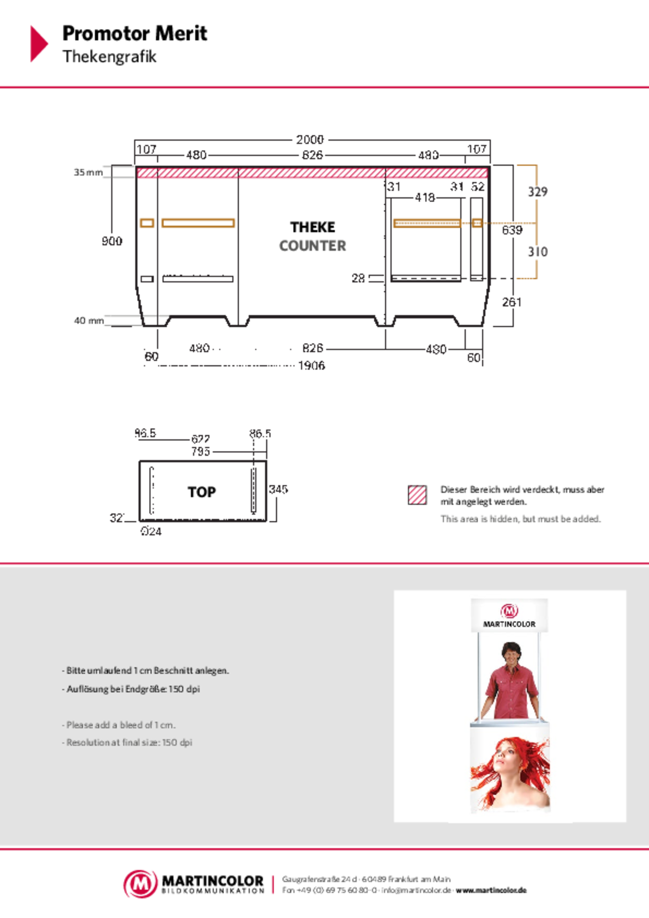 Promotor Merit data sheet PDF