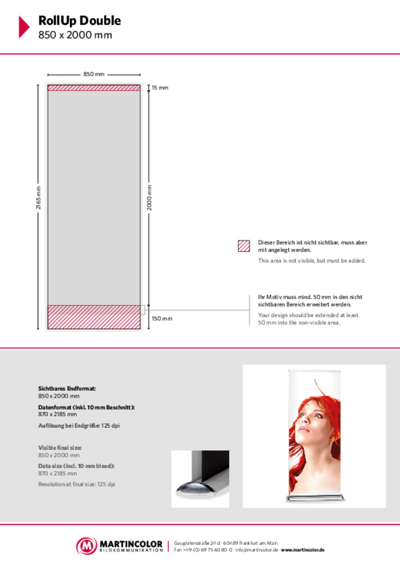 RollUp Double Datenblatt PDF