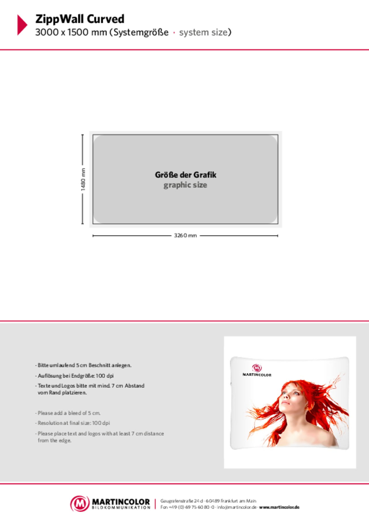 ZippWall Curved Datenblatt PDF