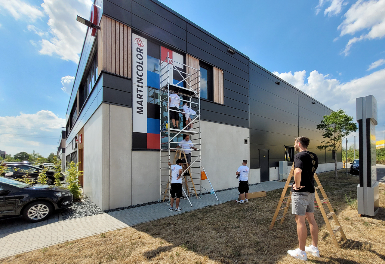 MARTINCOLOR Fassaden-Branding 1