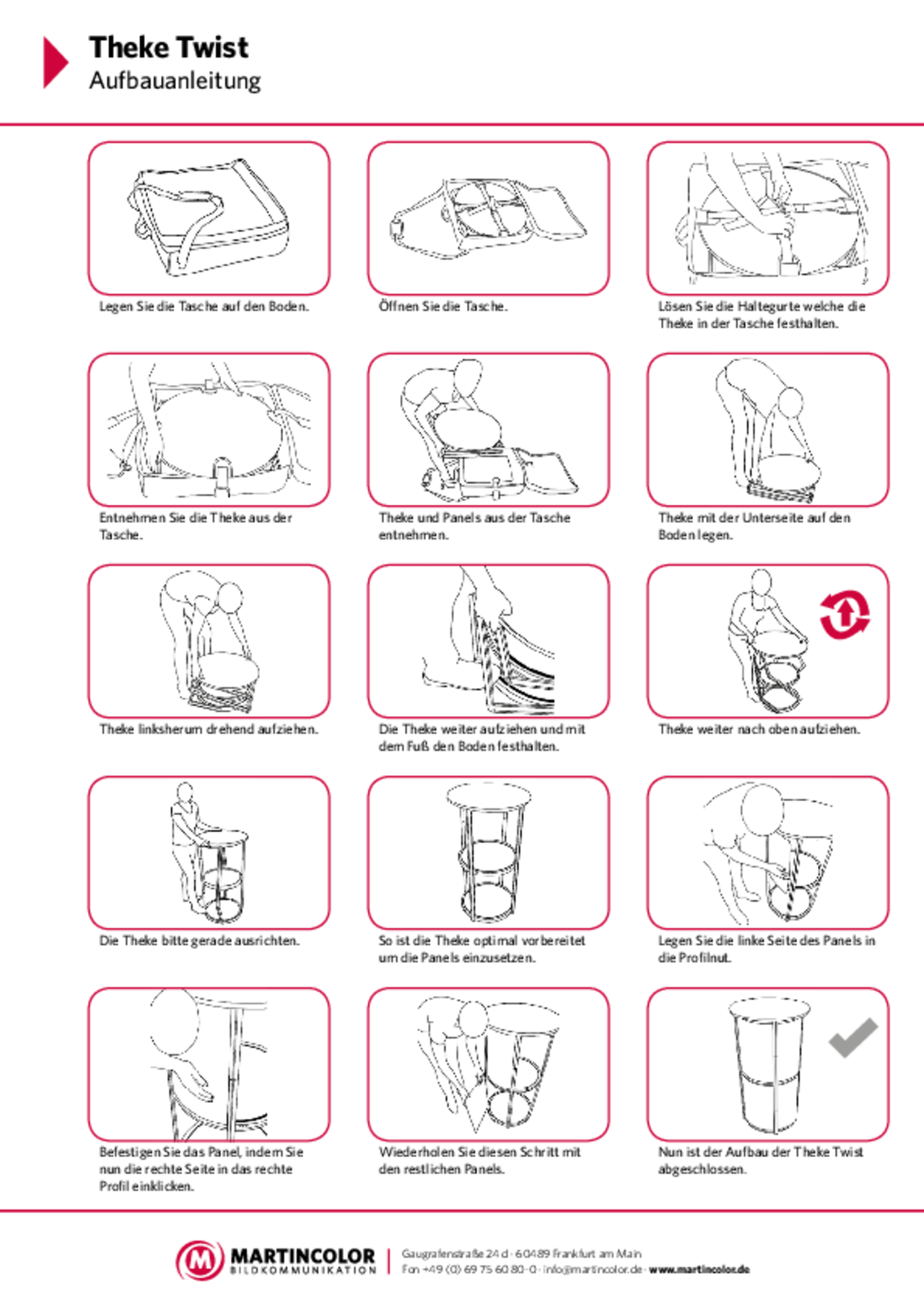 Twist Basic Aufbauanleitung PDF