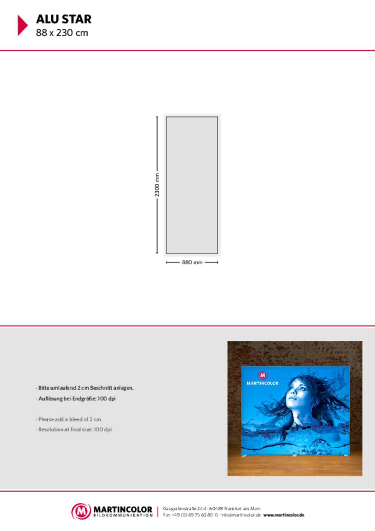 ALU STAR Datenblatt PDF